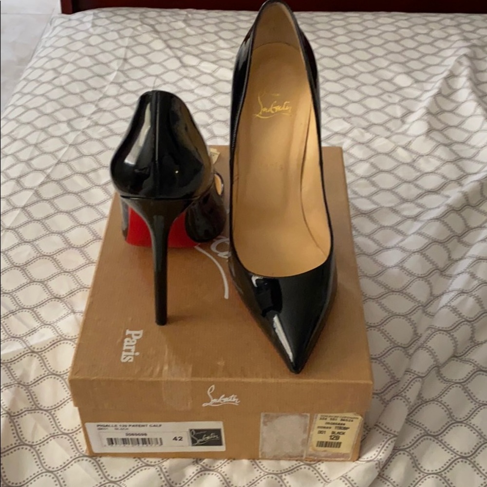 Christian Louboutin Pigalle 120 Patent Calf sz 42